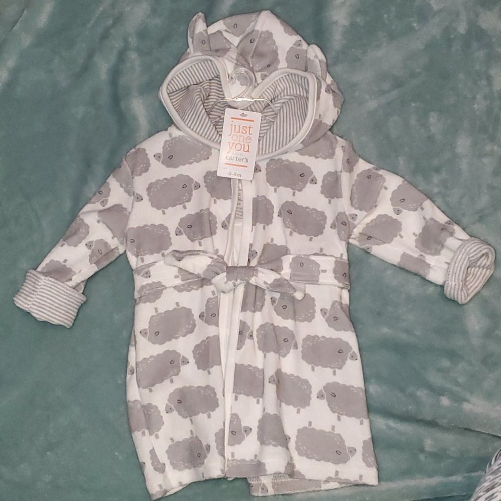 Carters Sheep Robe with Ears